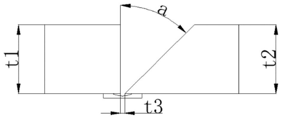 Weldability test method for evaluating toughness of welding heat affected zone of medium-thickness plate