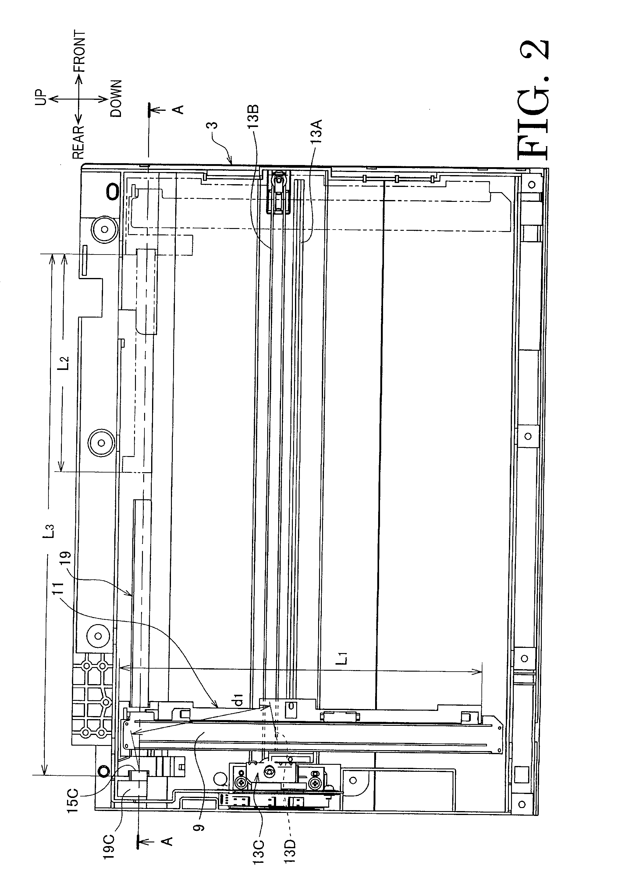 Cable Arrangement Structure and Image Scanner Employing the Same