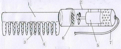 Electric hair drier comb