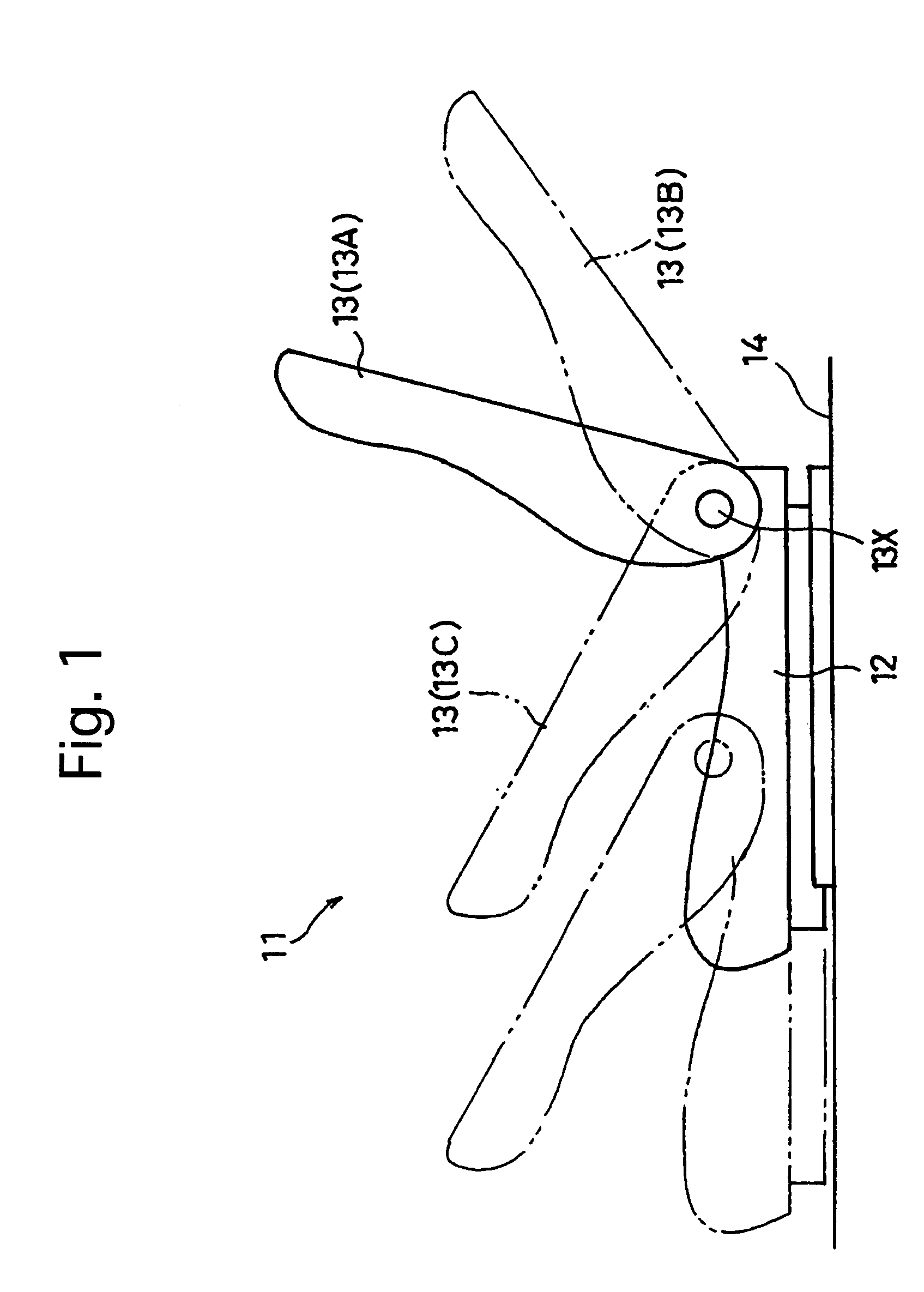 Reclining mechanism of a reclining seat