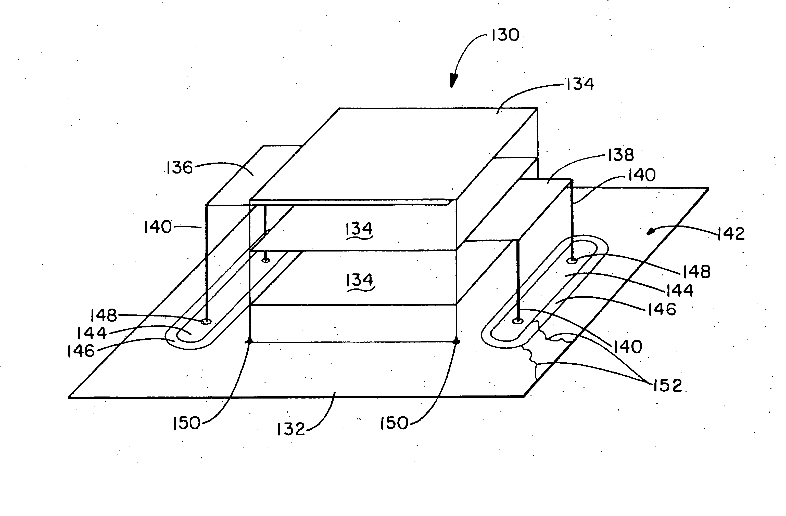 Energy conditioning circuit assembly and component carrier