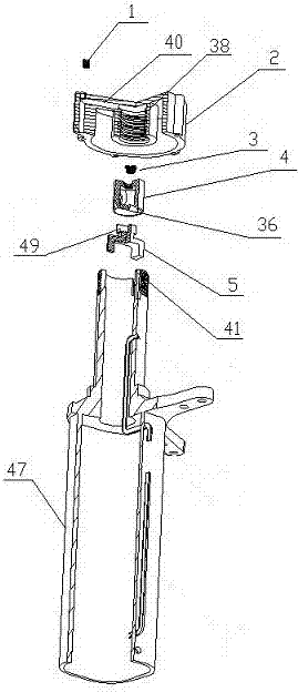 A wheel hub oil pump mechanism