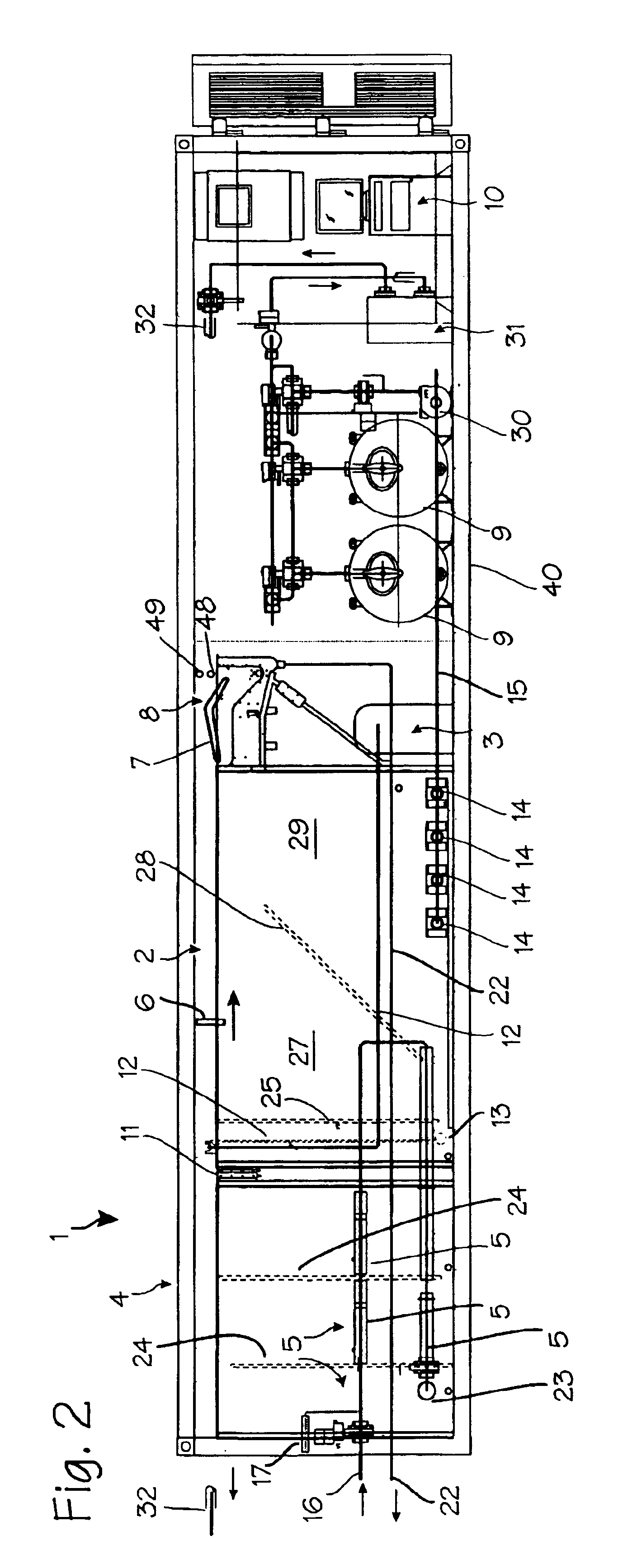 Dissolved air flotation system