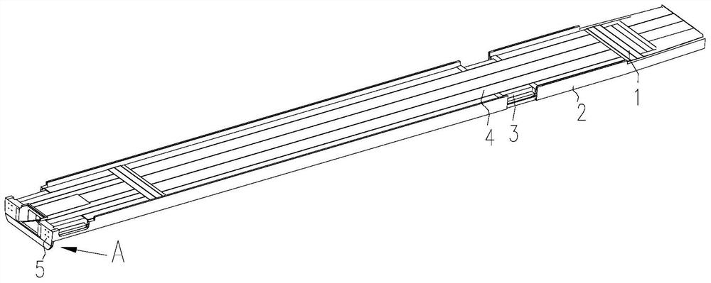 A rail vehicle and its undercarriage structure