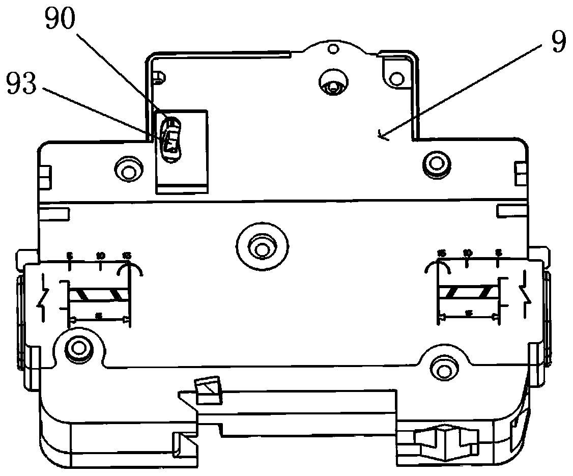 A circuit breaker tripping mechanism, an opening and closing operation device and a circuit breaker thereof