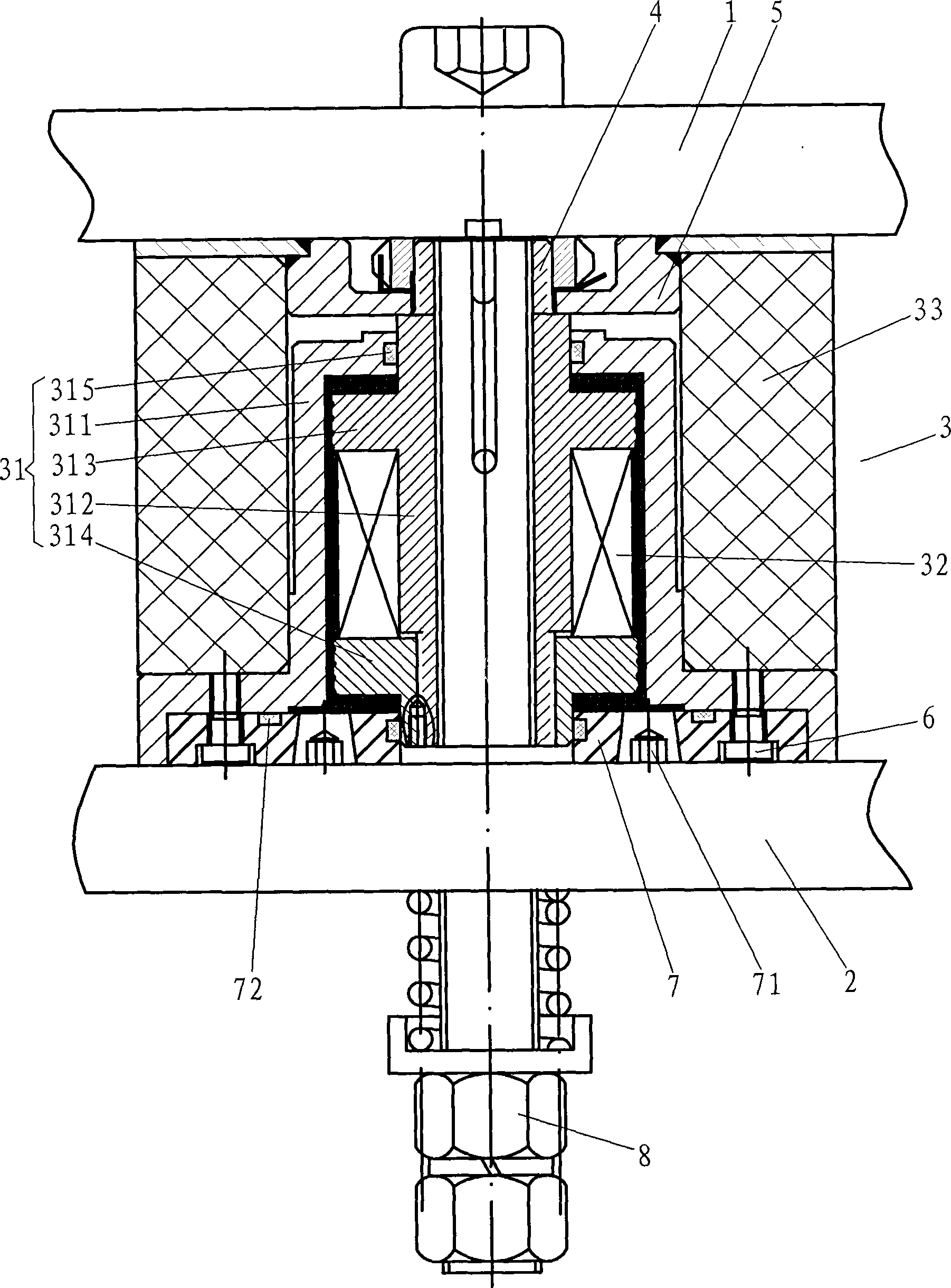 Corrugated Cylindrical Magnetorheological Rubber Shock Absorber