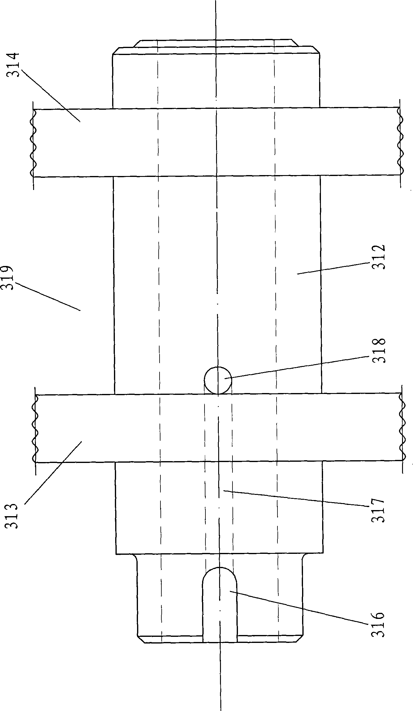 Corrugated Cylindrical Magnetorheological Rubber Shock Absorber