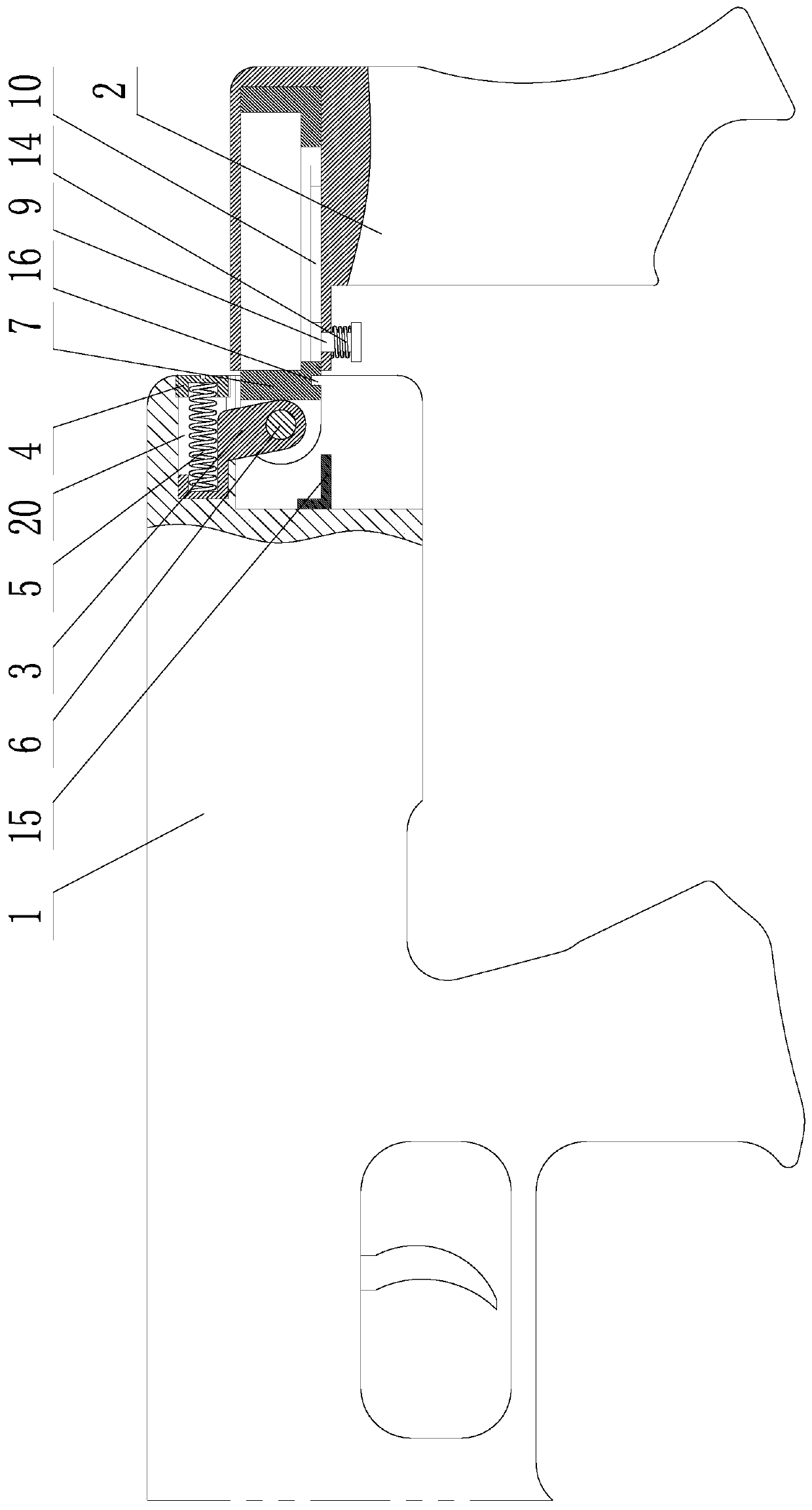 A rifle butt conversion mechanism