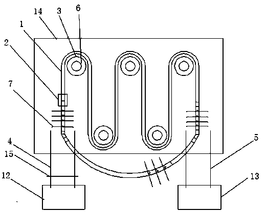 Noodle drying and conveying device