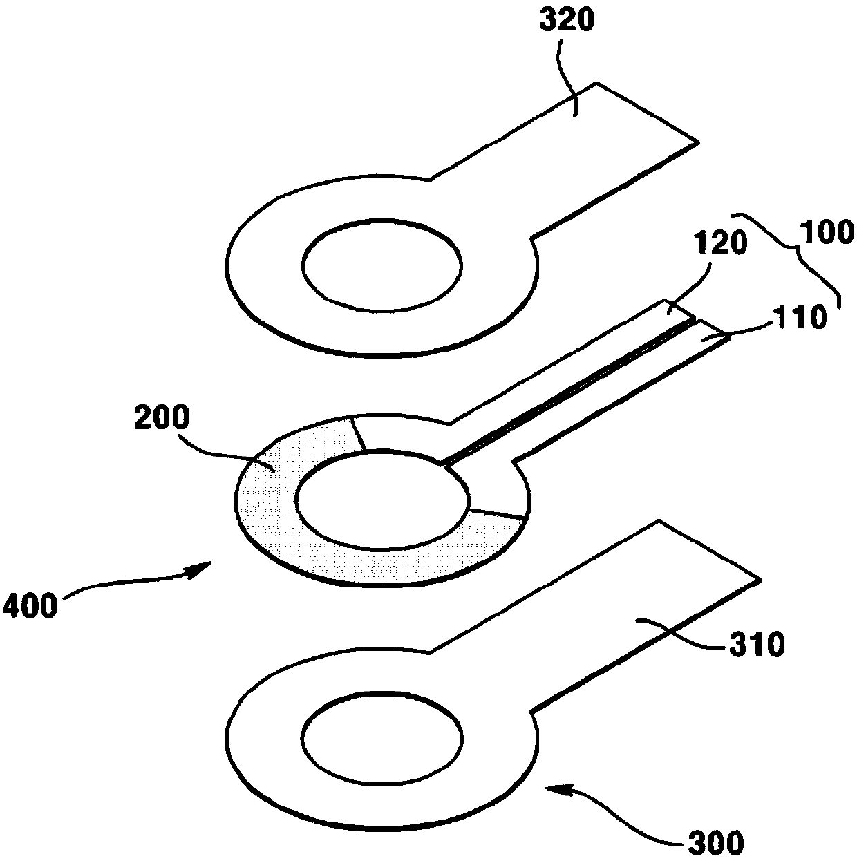 Camera module thin film heater and camera module having same