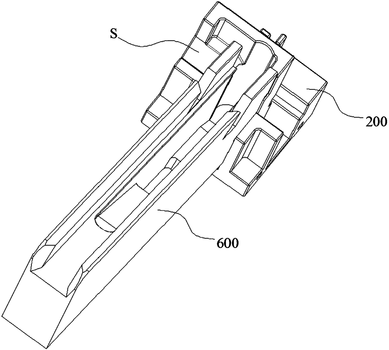 Method and device of reaction cup movement path control