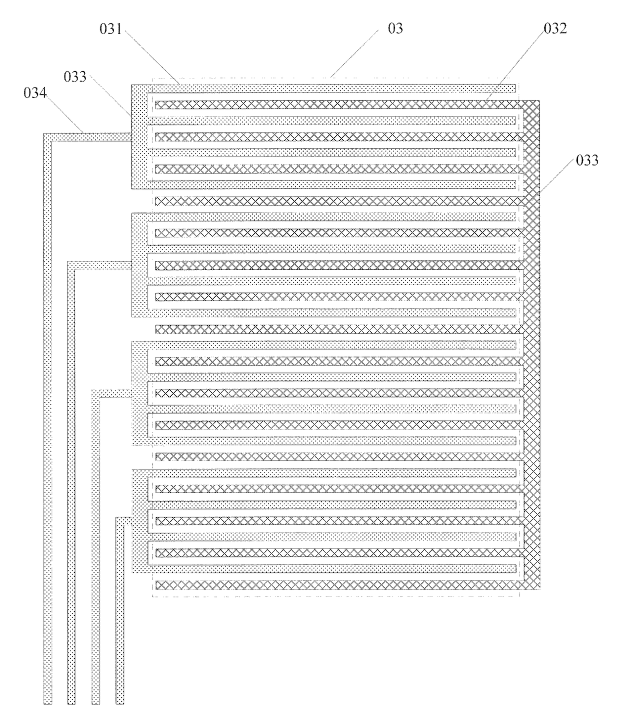 Touch three-dimensional grating and display device