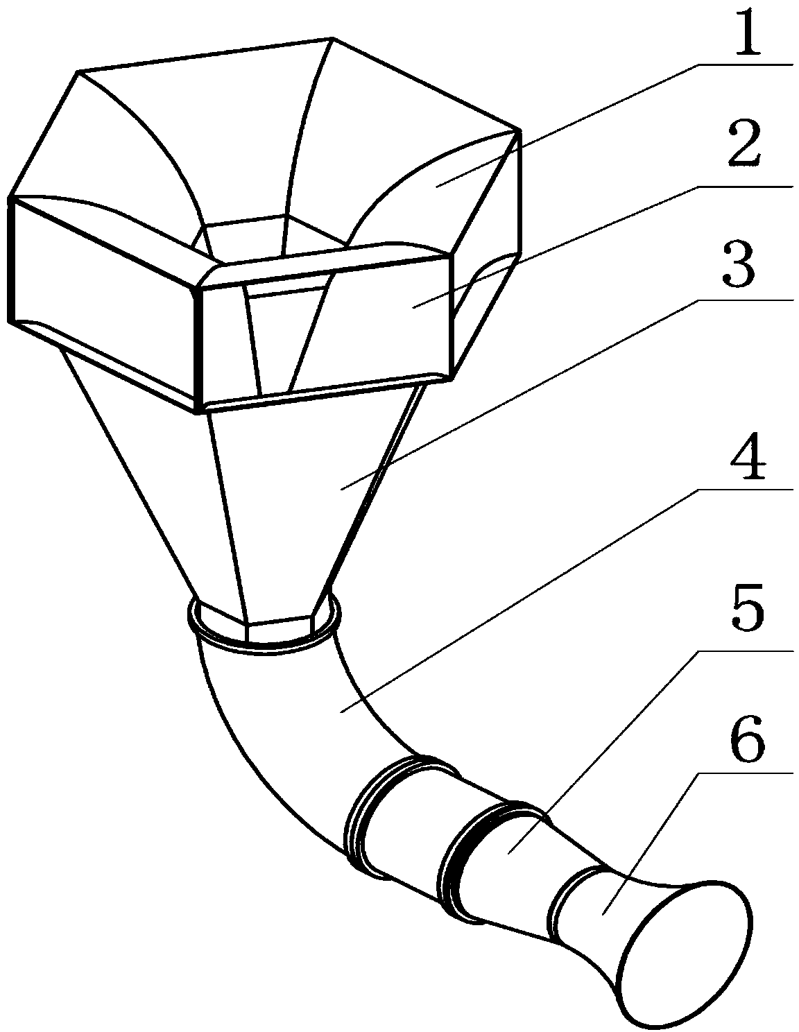 Universal wind gathering floor type breeze electric generator based on Venturi effect