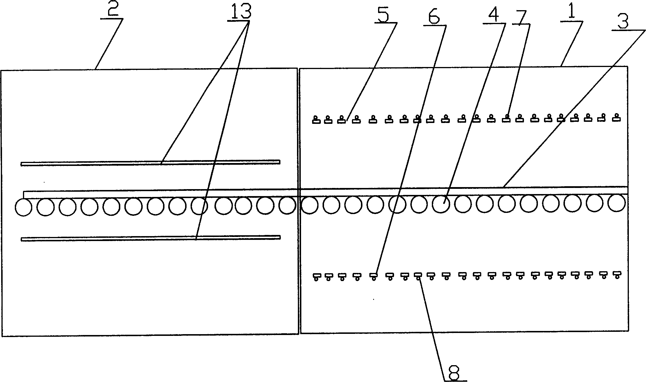 Method for fabricuting single piece of fire-resisting glass