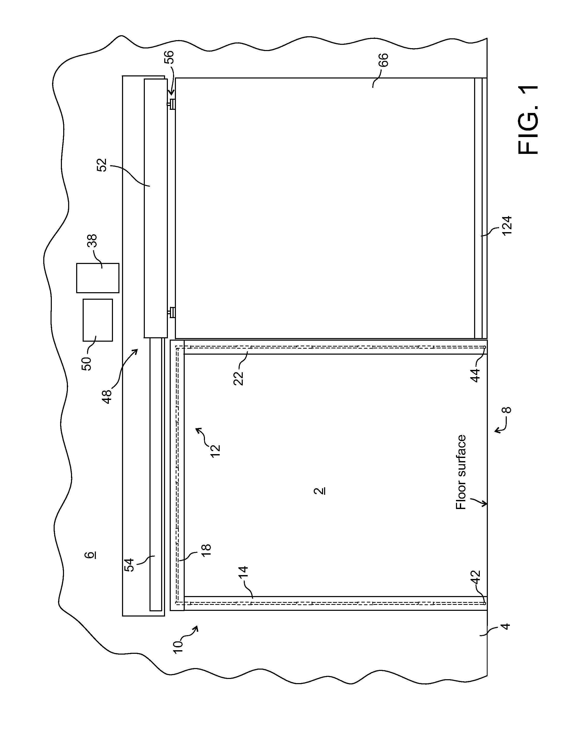 Flexible door panel cold storage door system