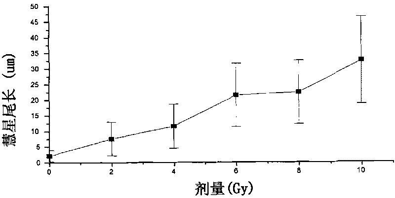 Method for detecting instability of radiation-induced genome