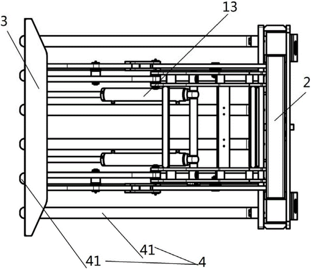 Ejector with flat-tooth pallet fork structure