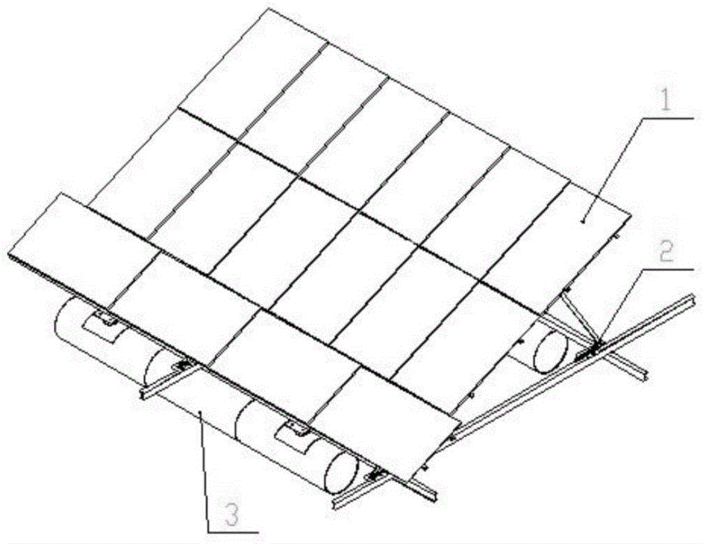 Waterborne solar generating platform