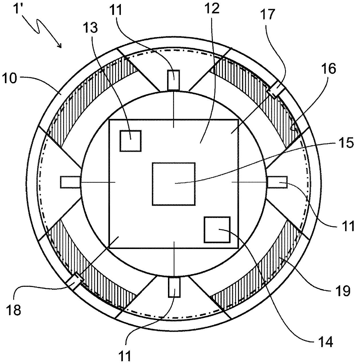 UV disinfection apparatus, method therefor, and use thereof