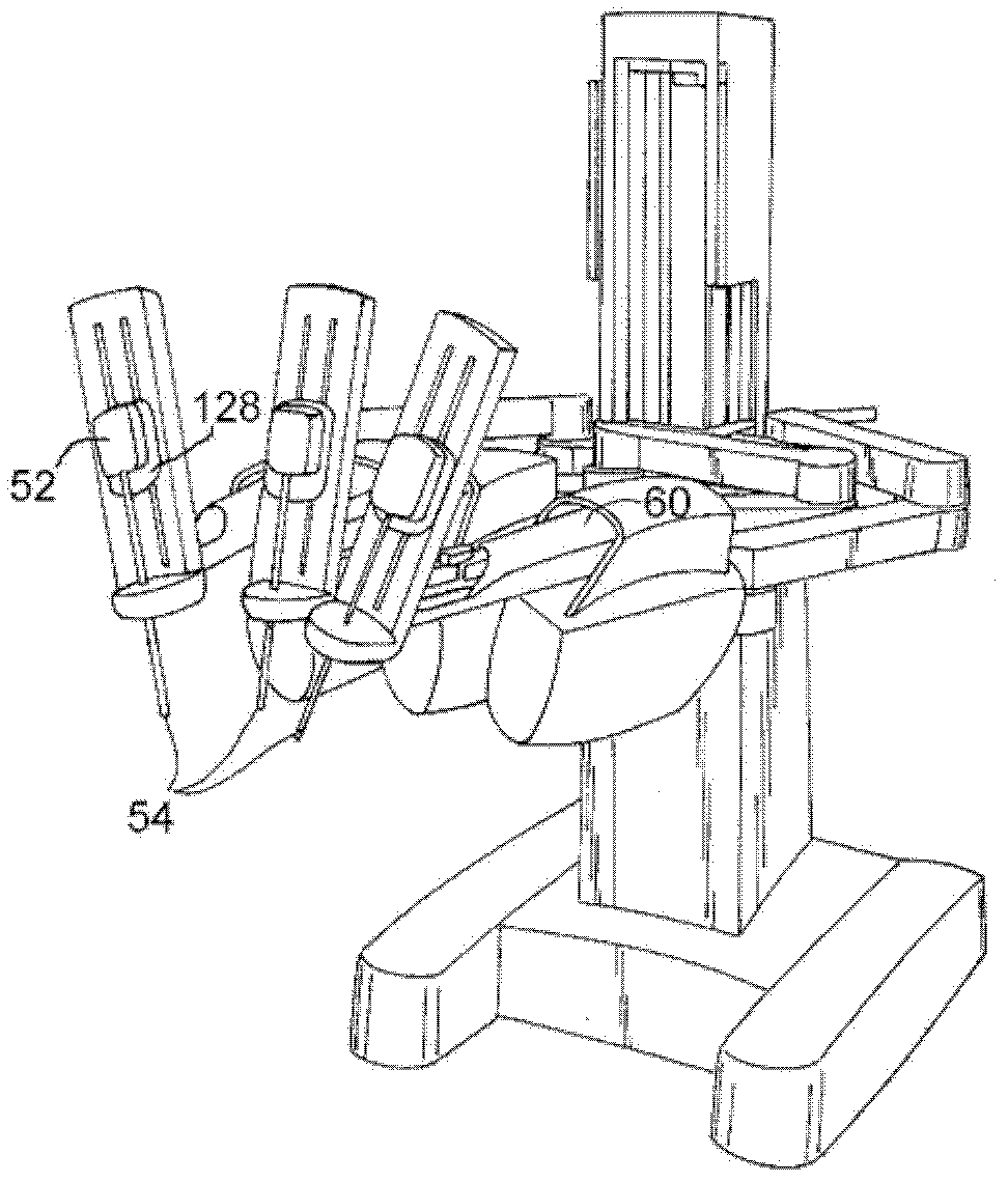 Coupling structure for a surgical instrument