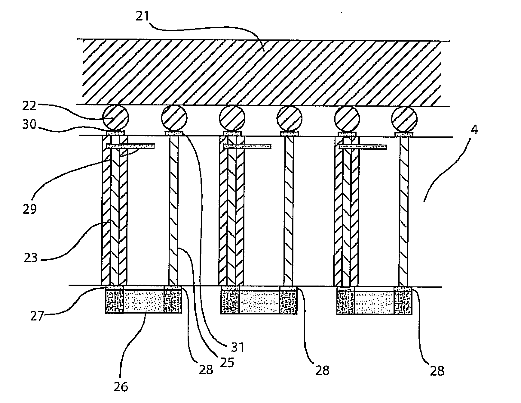 Apparatus and method of via-stub resonance extinction