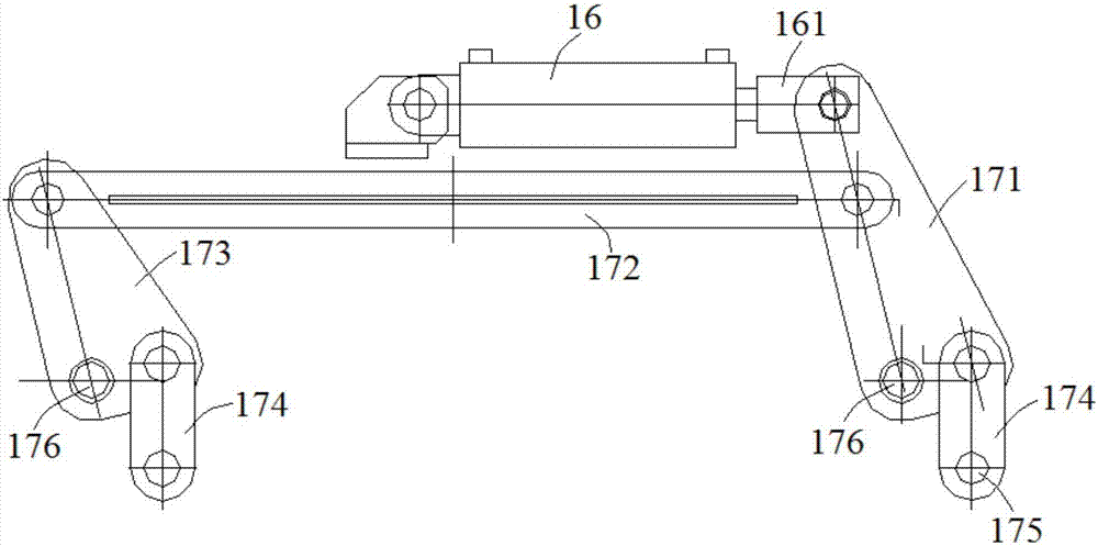 Special hydraulic press for container ejector plate