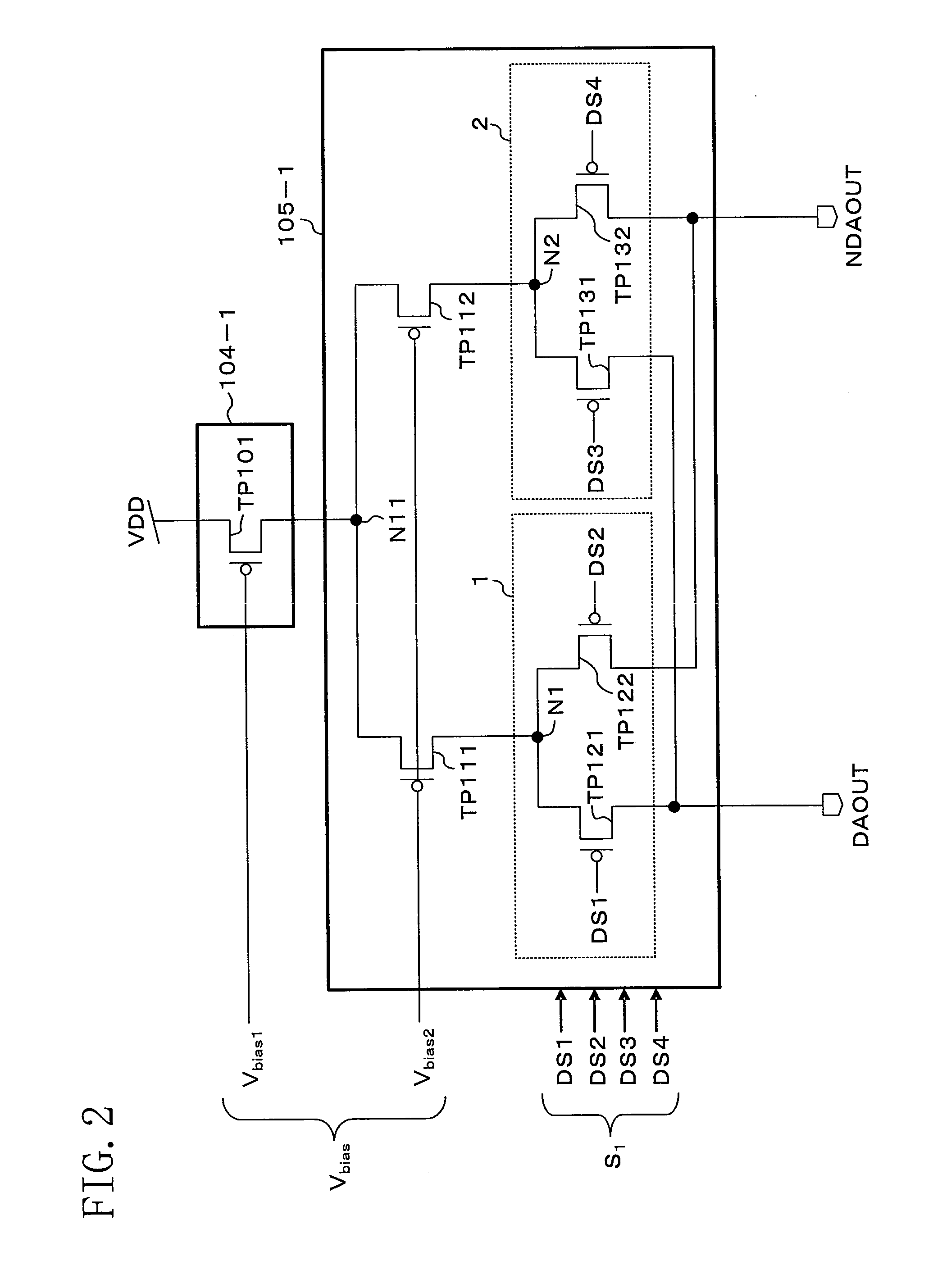 Differential switch, d/a converter, semiconductor integrated circuit and communication apparatus