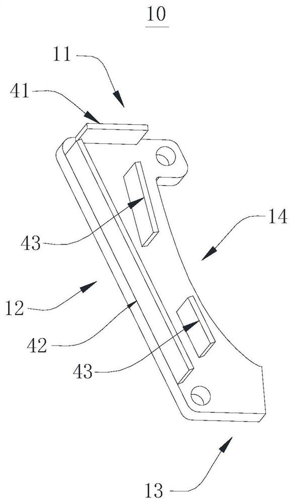 Splash protection assembly for blade electron beam welding and blade welding method