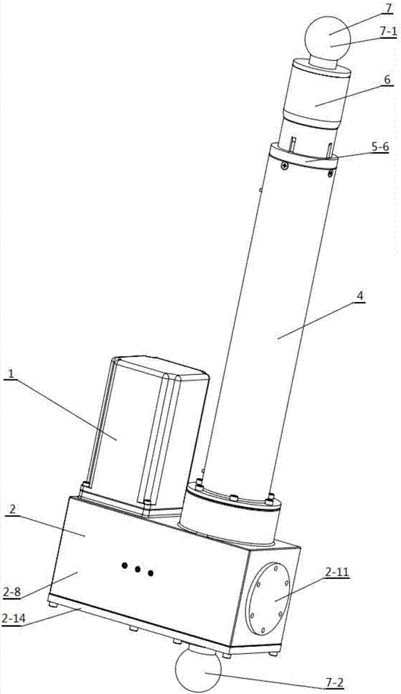 Energy storage electric cylinder