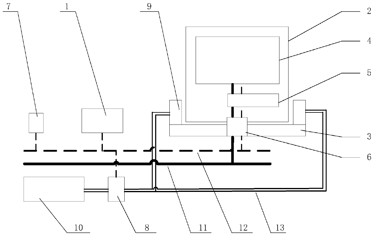 Electric-control pneumatic battery changing system and method for electric truck and load-carrying electric vehicle