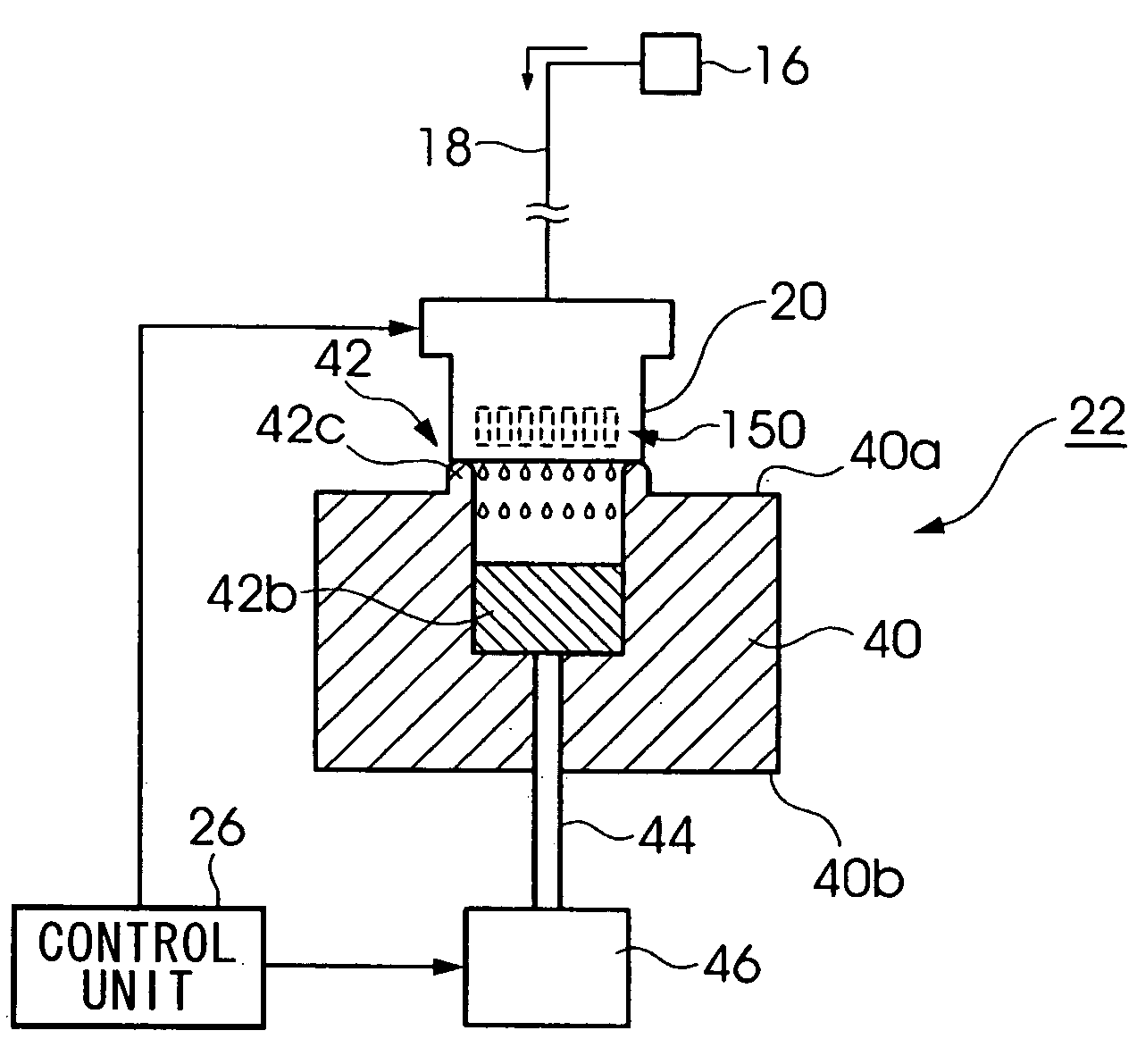 Capping unit and control method for same, liquid droplet ejection apparatus and device manufacturing method