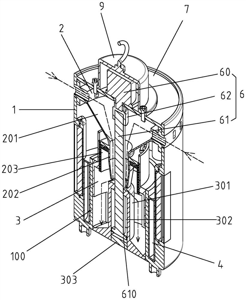 Garden insect trapping device