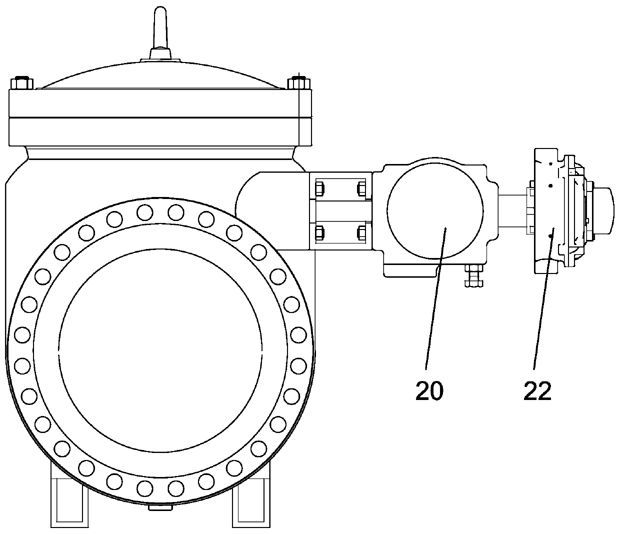 Actuator check valve