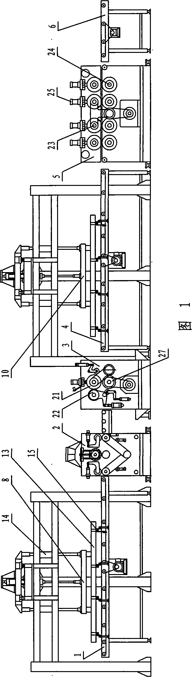 Composite board automatic production line