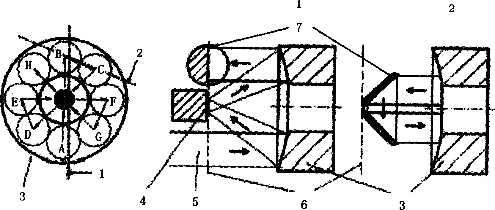 Side surface pumped thin disk laser and method for making same