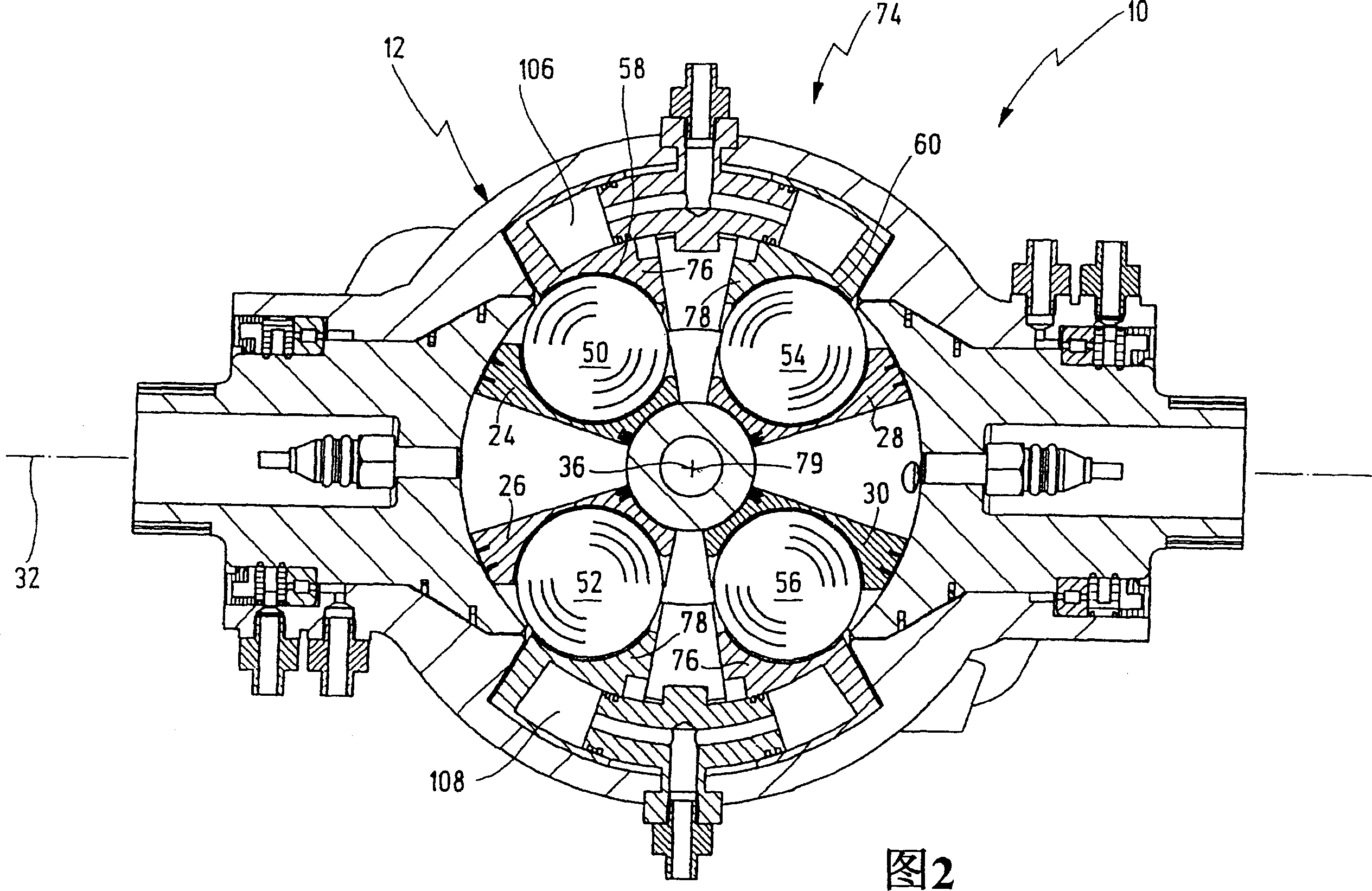 Rotary-piston engine