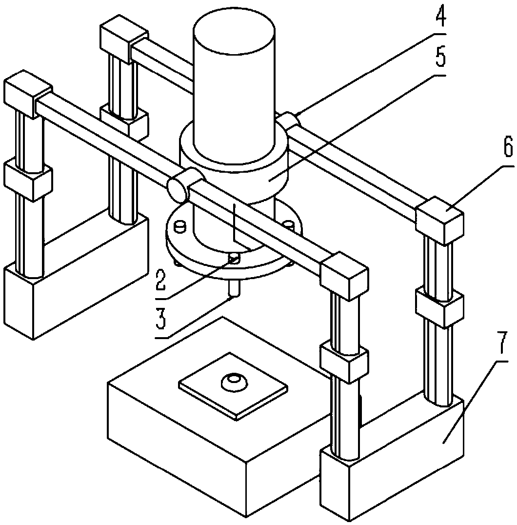 Additive manufacturing device capable of conducting magnetic field control and parent metal transport