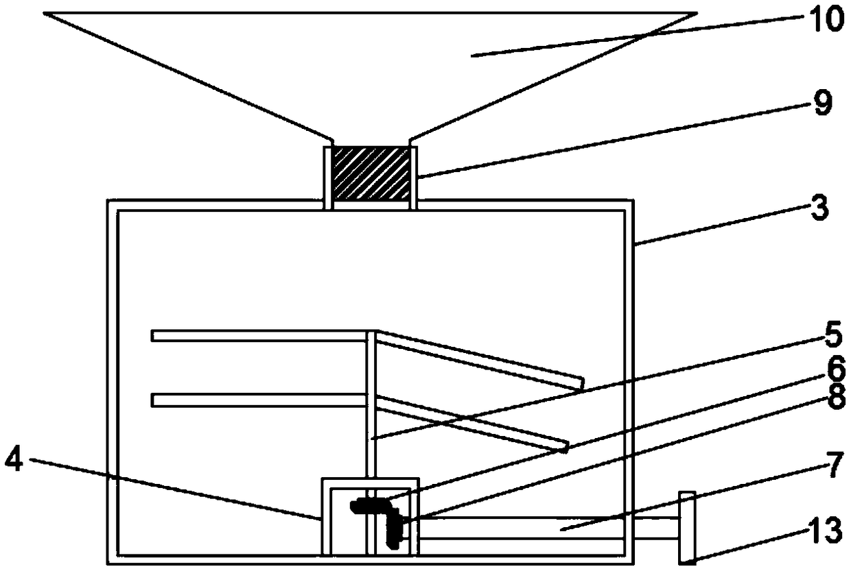 Household beer brewing device convenient to disassemble