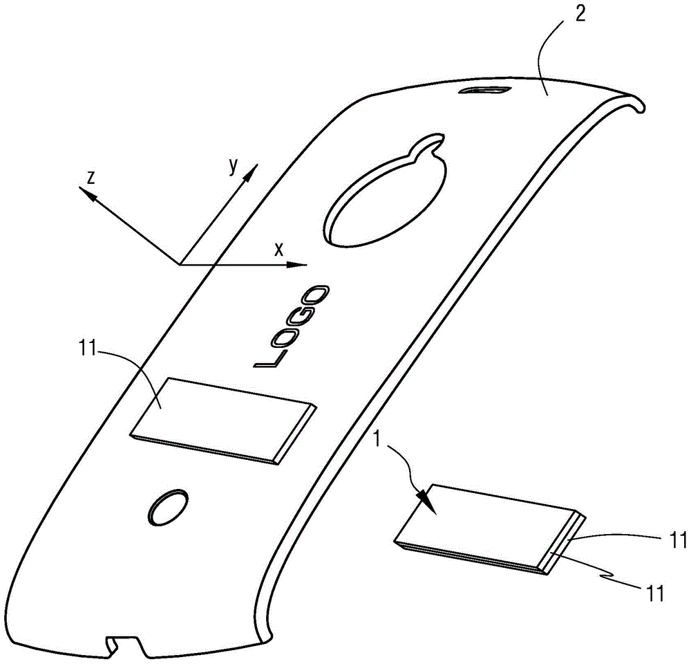 A wireless charging module for electronic equipment and its manufacturing method