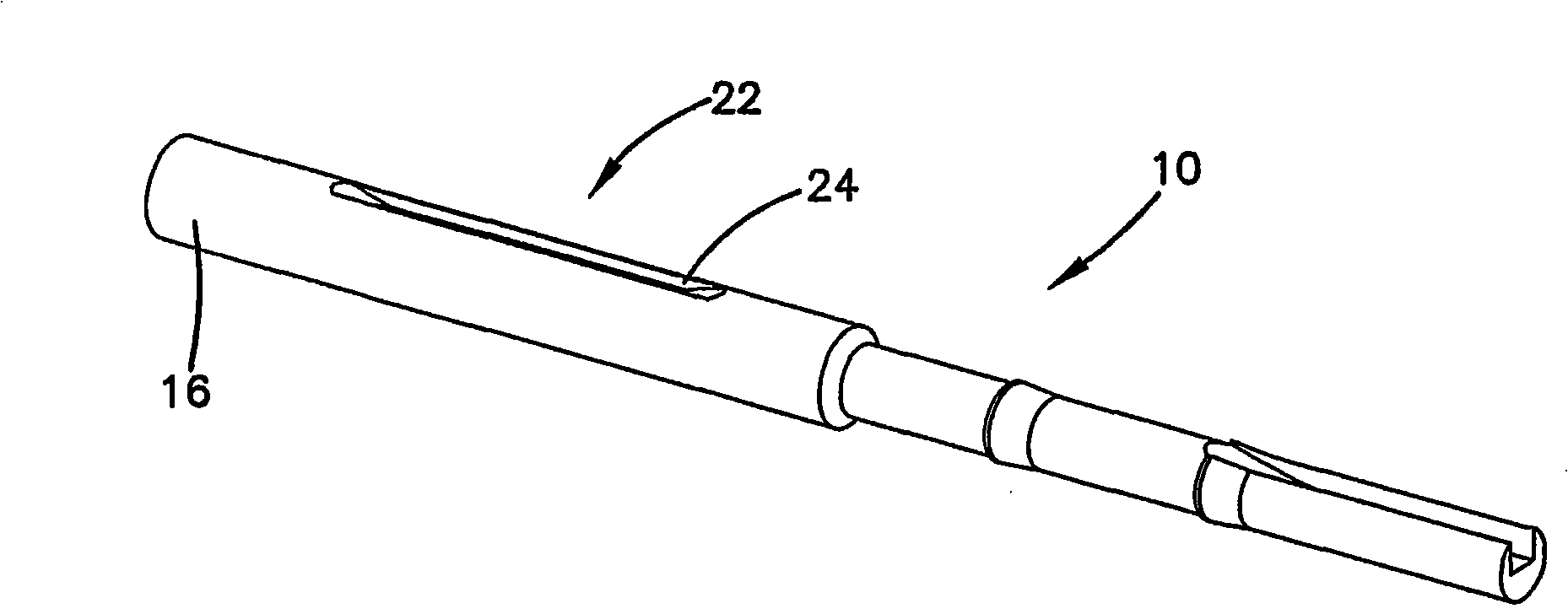 Crimped center conductor