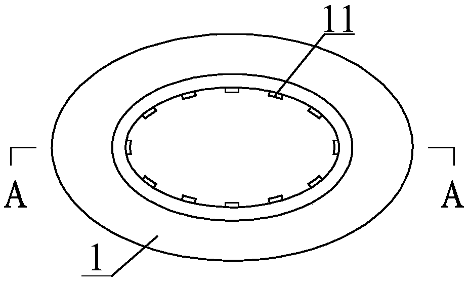 Basalt fiber grid reinforced concrete dismantling-free column formwork and preparation method thereof