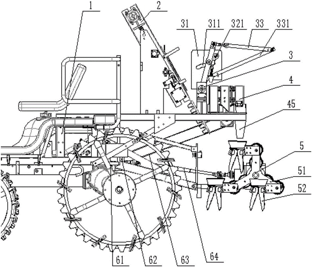 Automatic transplanting machine for plug seedlings and control system thereof