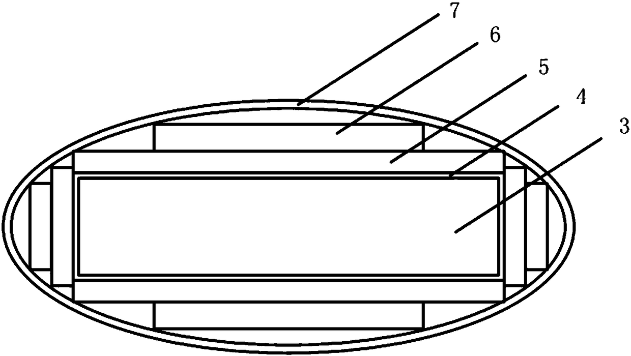 Insulation manufacturing method of full hydrogen-cooled turbine generator stator parallel ring lead