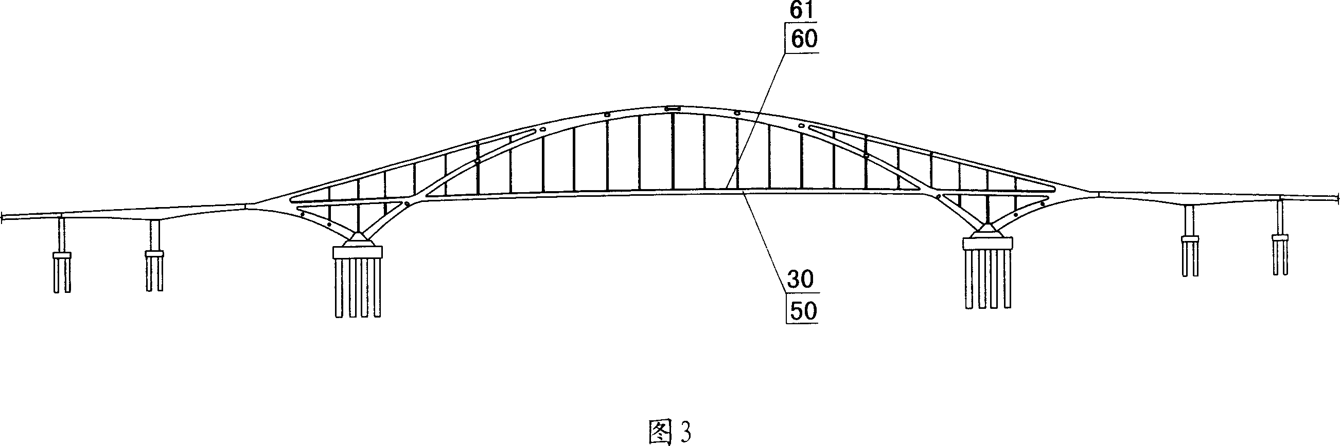 Steel concrete combined bridge front panel