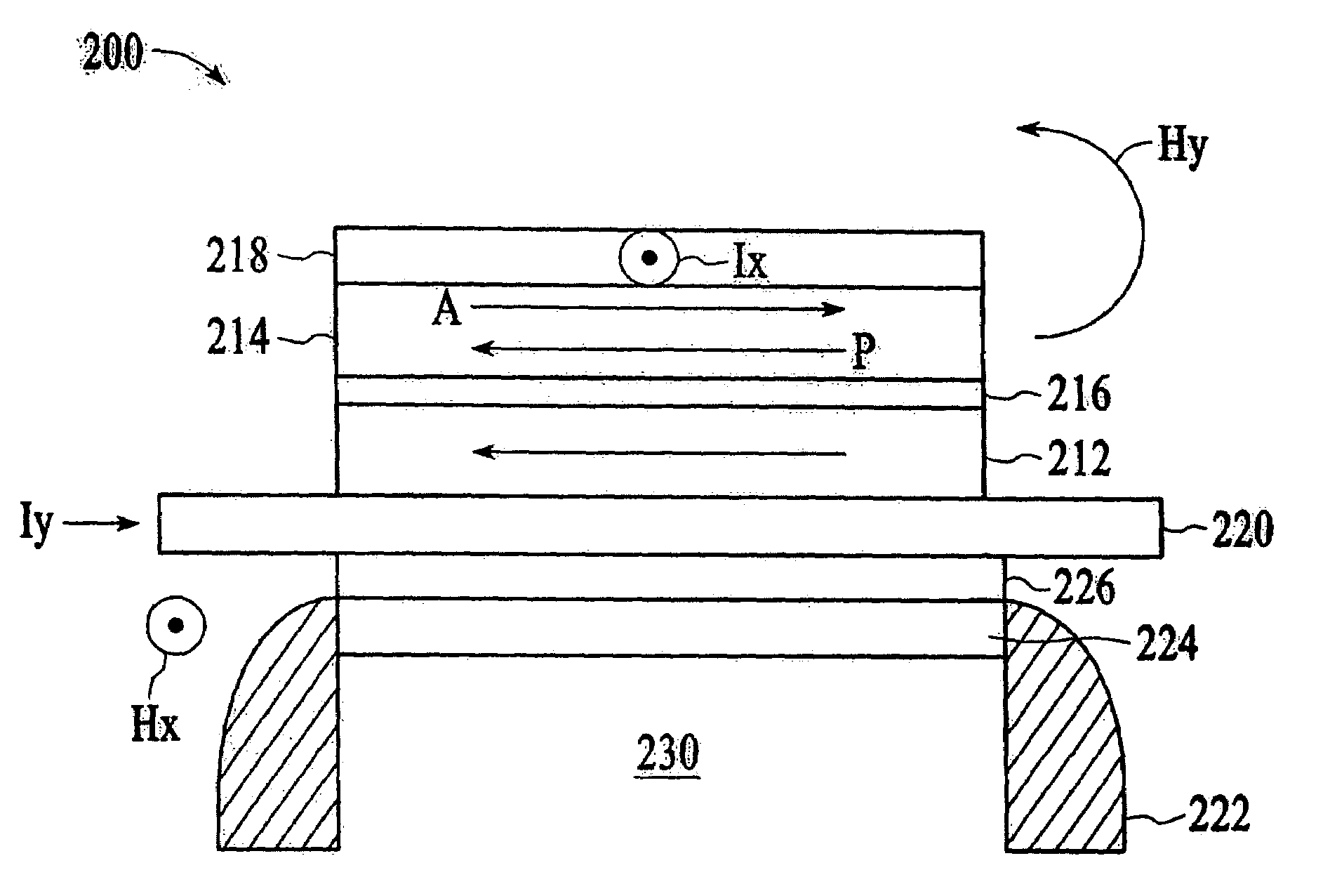 Thin film device and a method of providing thermal assistance therein