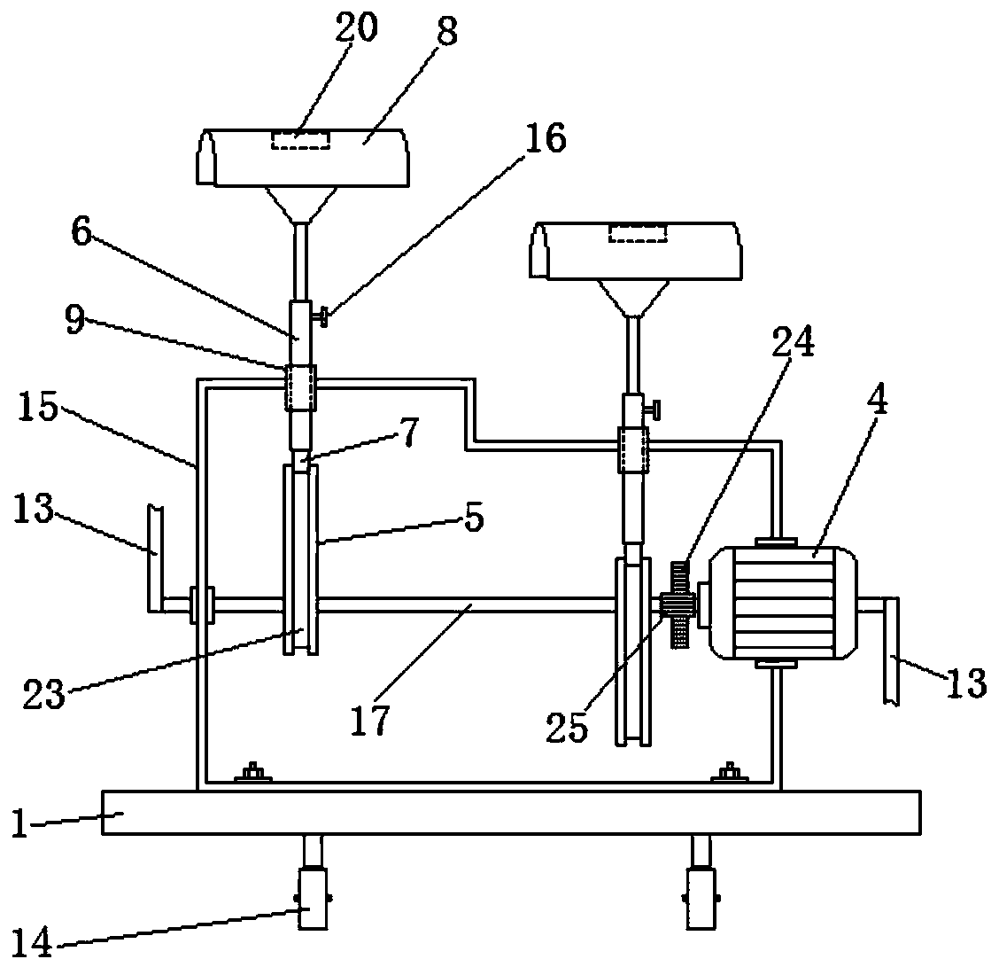 Device for leg movement of ICU patient