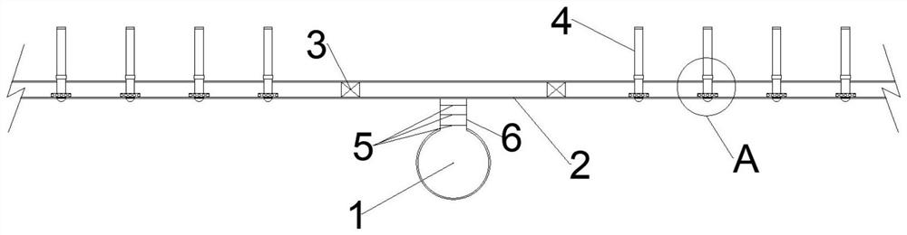 Drop irrigation type framework structure for small garden articles