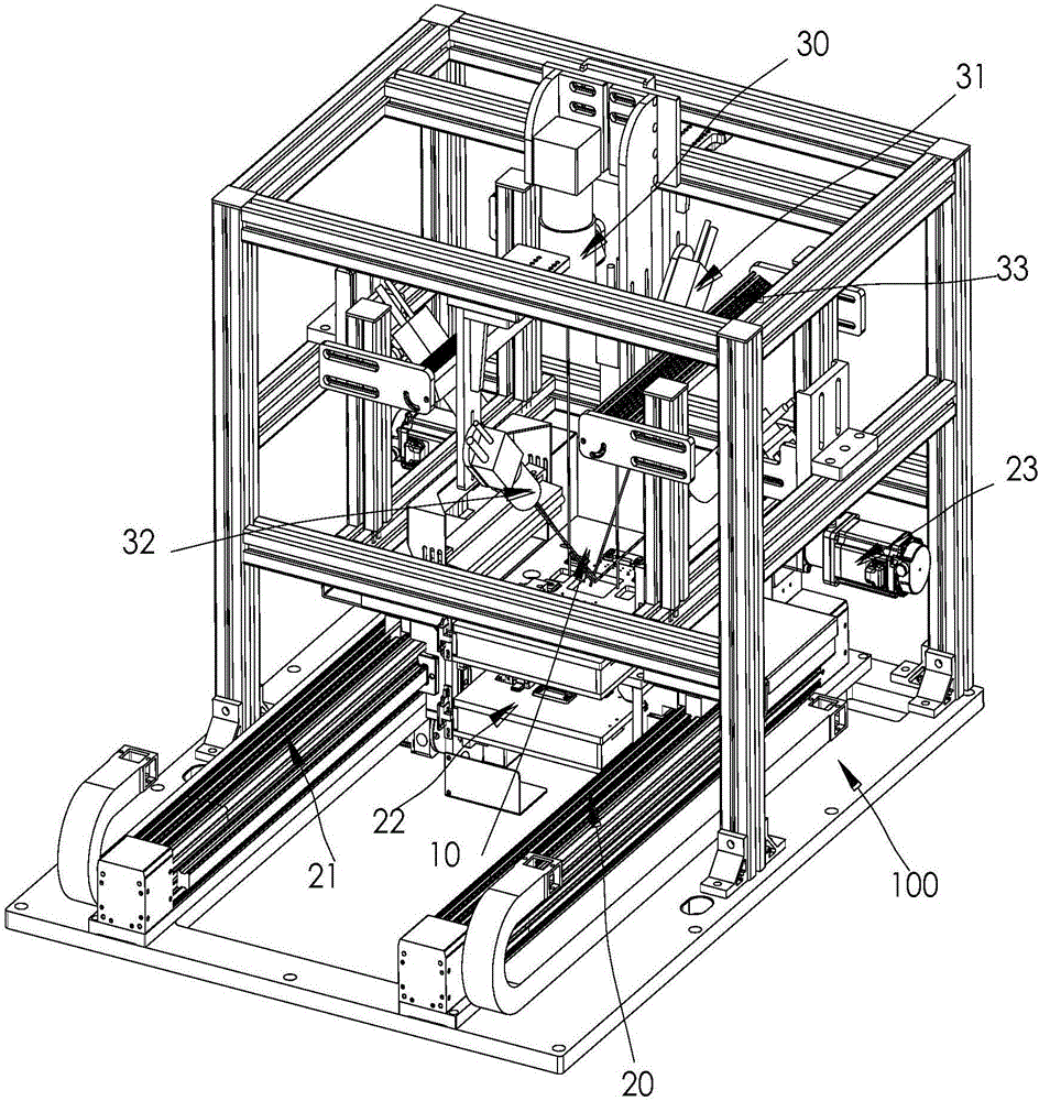 Semi-automatic screen detection machine