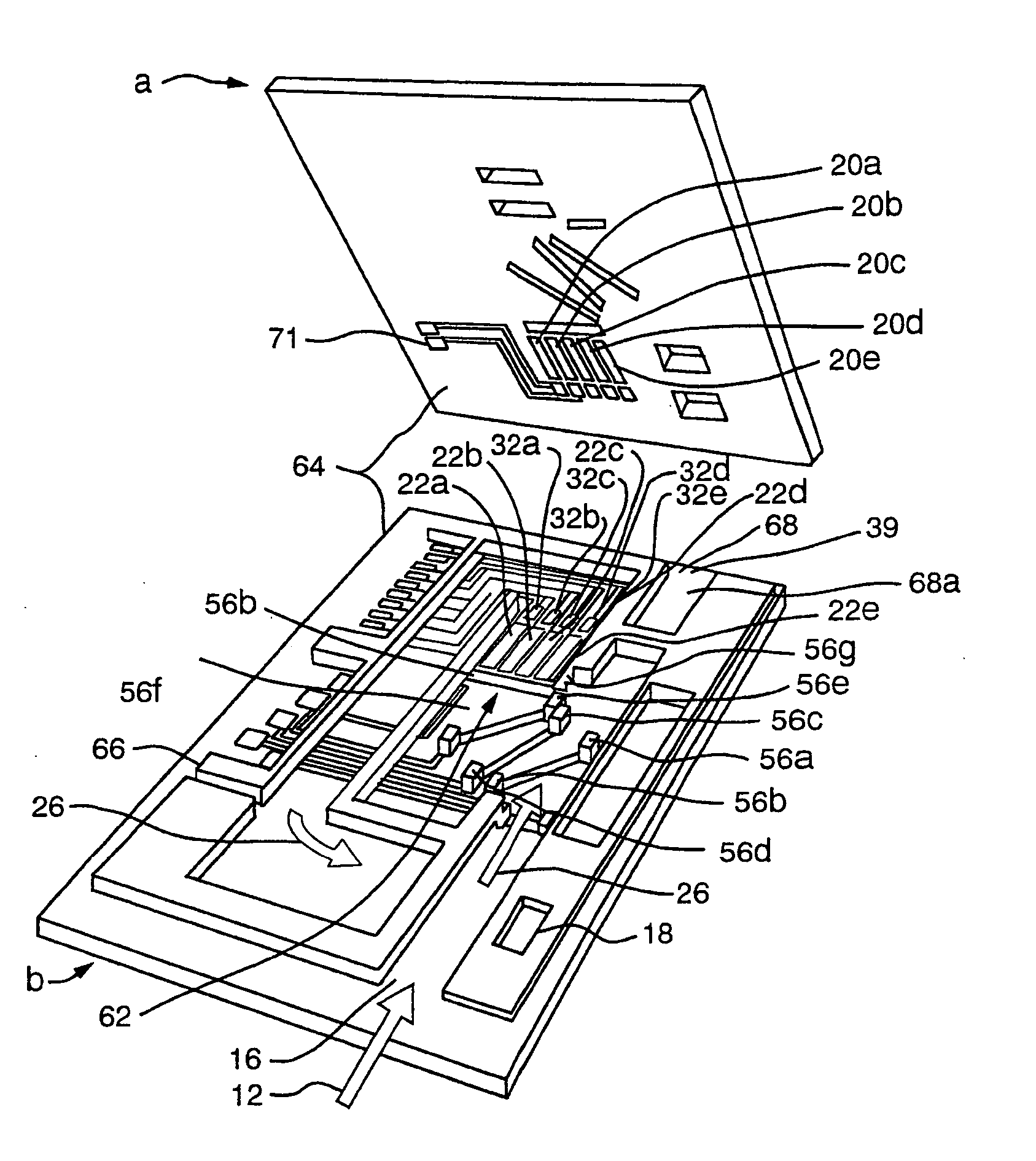 Spectrometer chip assembly