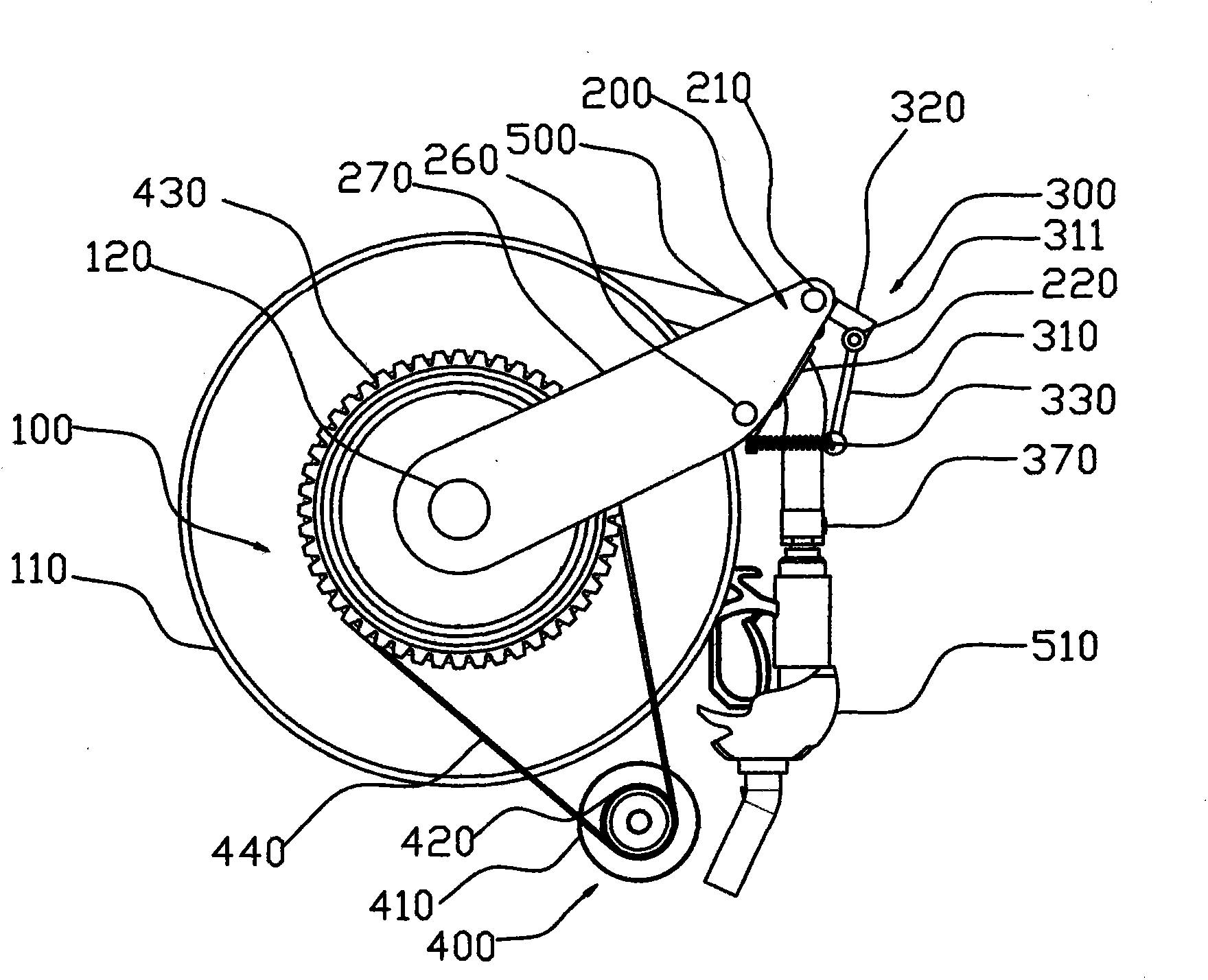 Winding device and fuelling vehicle